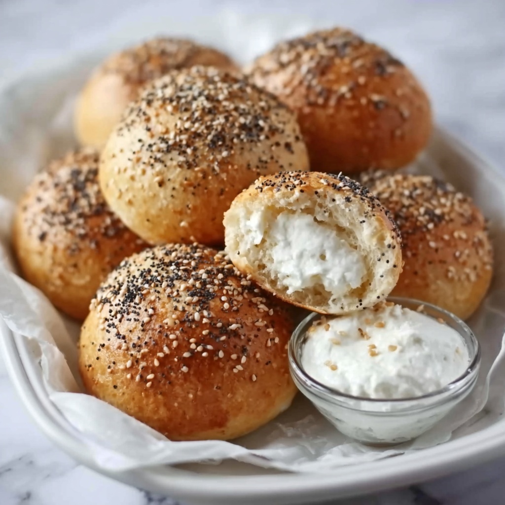 High-Protein Bagel Bites Recipe - Recipe Image