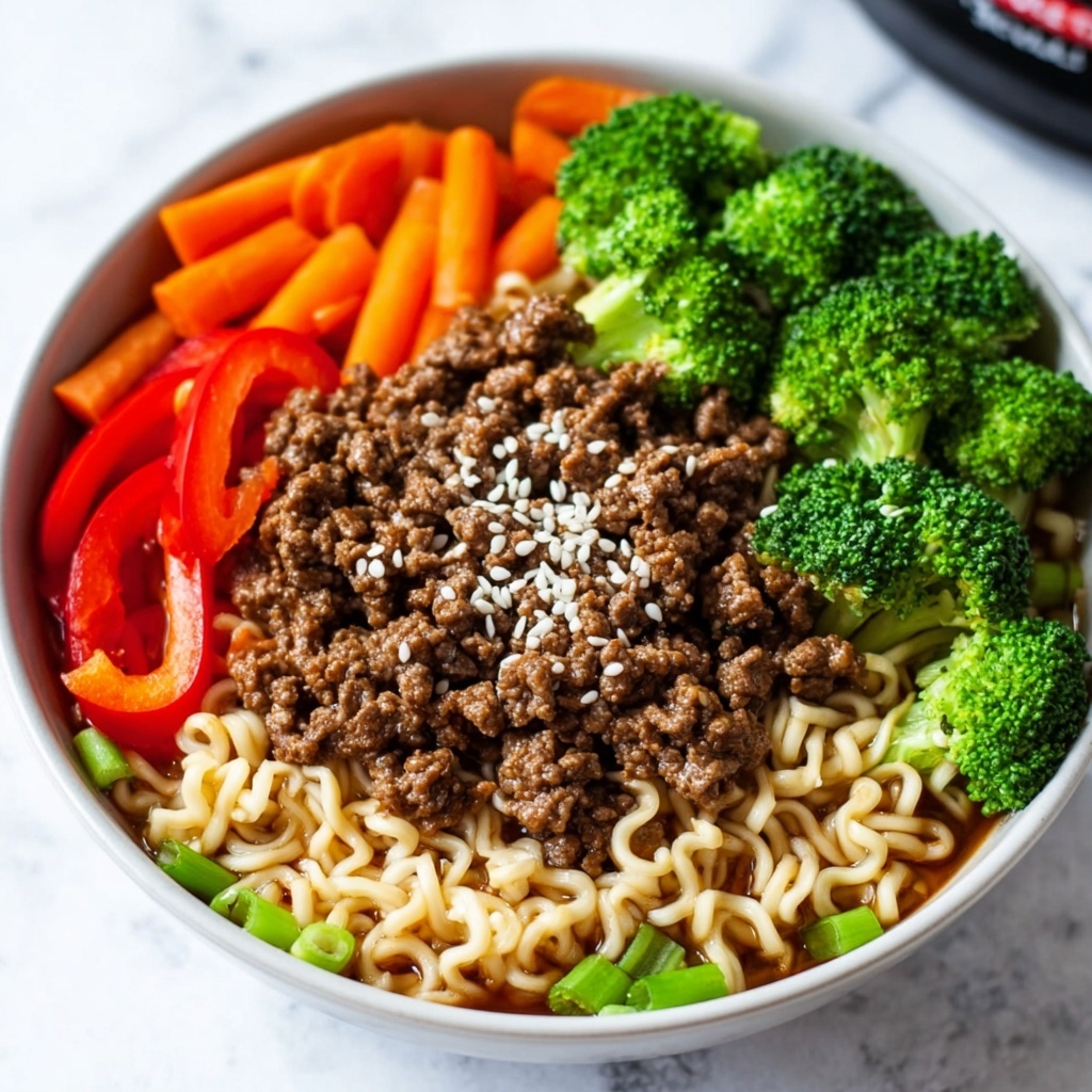 Slow Cooker Beef Ramen Recipe - Recipe Image