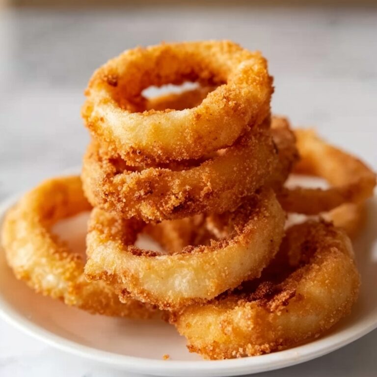 Crispy Fried Onion Rings Recipe