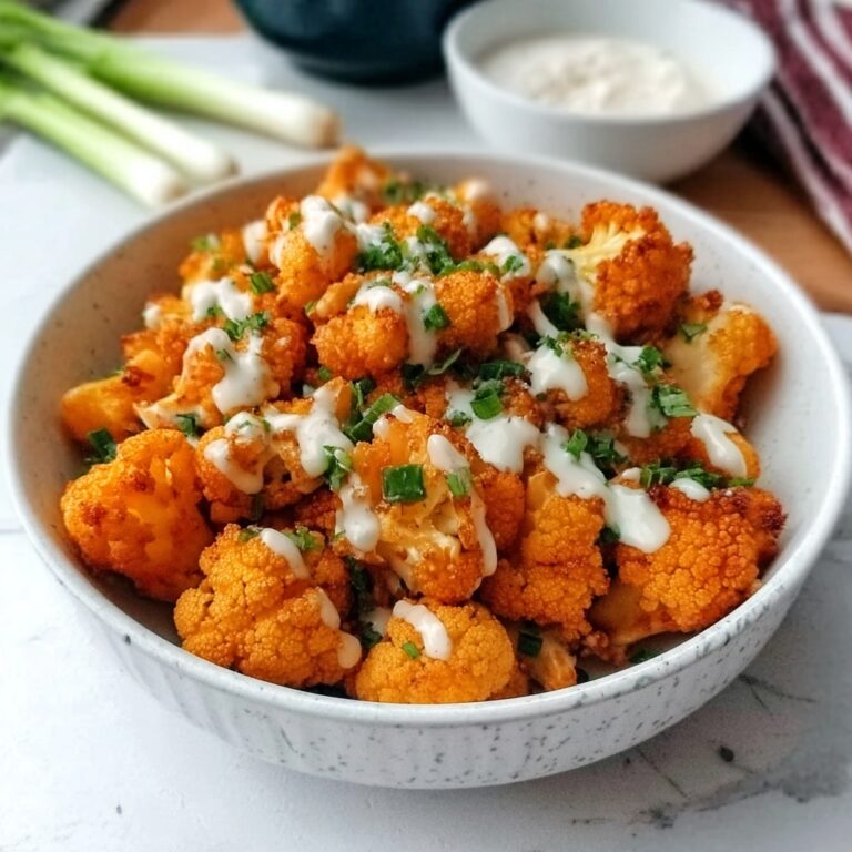 Air Fryer Buffalo Cauliflower Recipe
