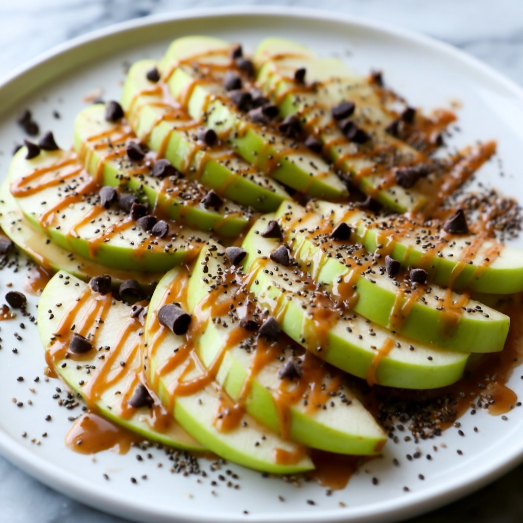 Healthy Apple Nachos: A Delicious and Nutritious Snack Idea Recipe - Recipe Image