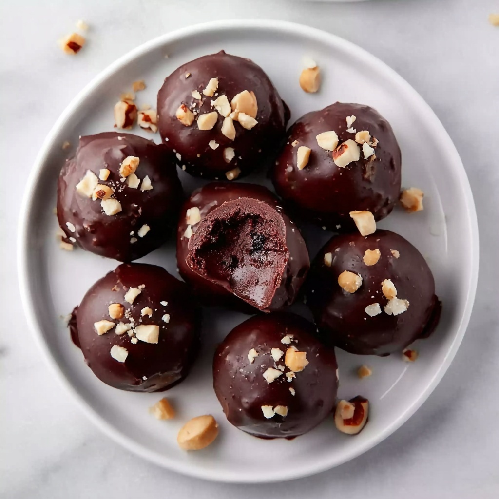 No-Bake Brownie Bites Recipe - Recipe Image