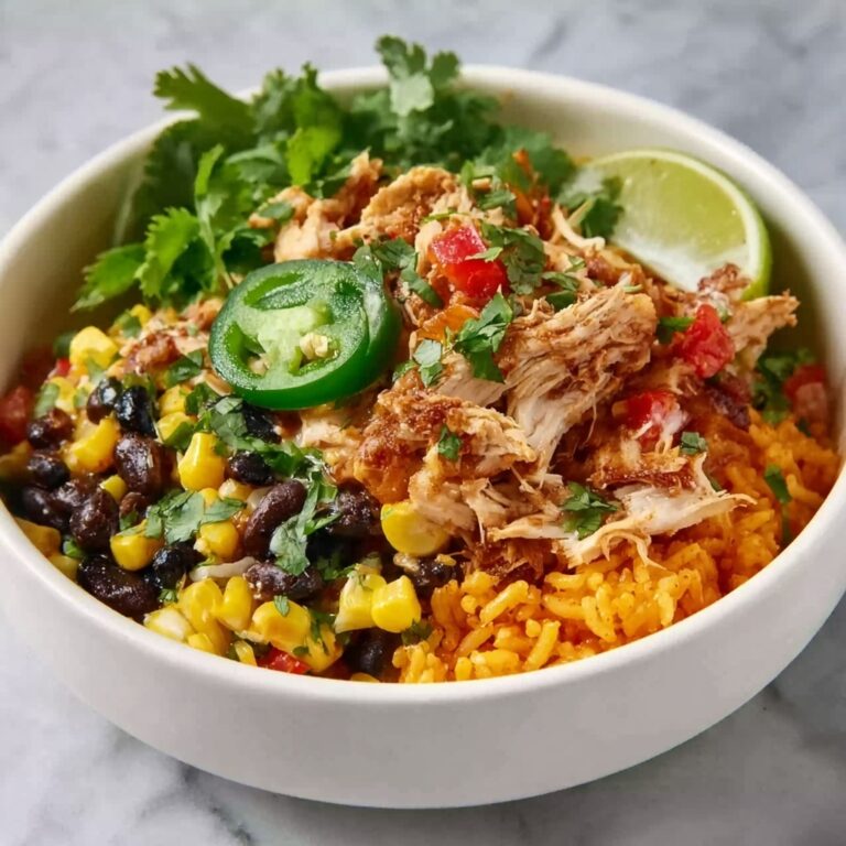 Instant Pot Chicken and Rice Burrito Bowls Recipe