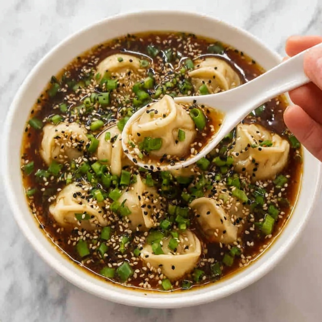 Instant Pot Spicy Dumpling Soup Recipe - Recipe Image