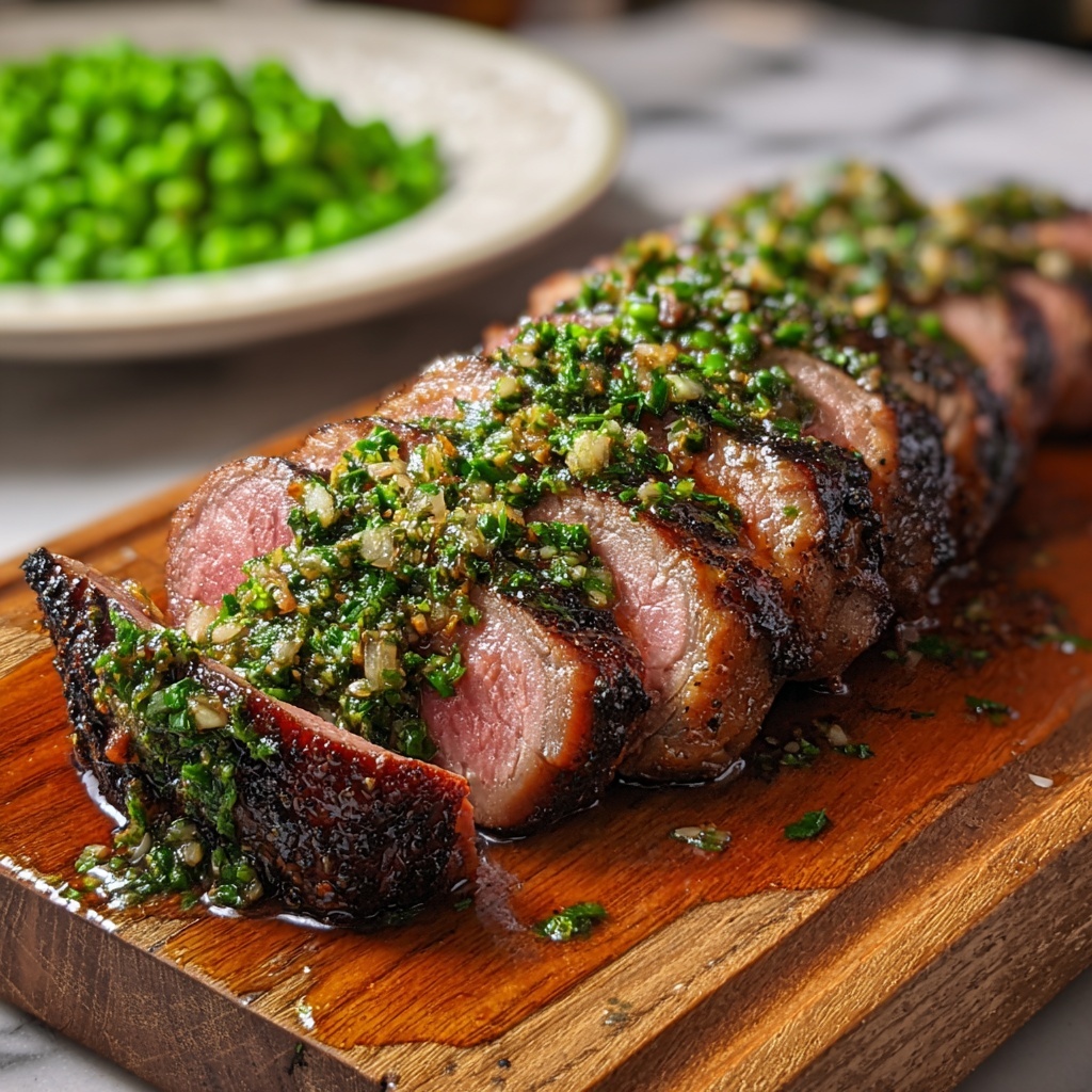 Herb-Stuffed Leg of Lamb Recipe - Recipe Image
