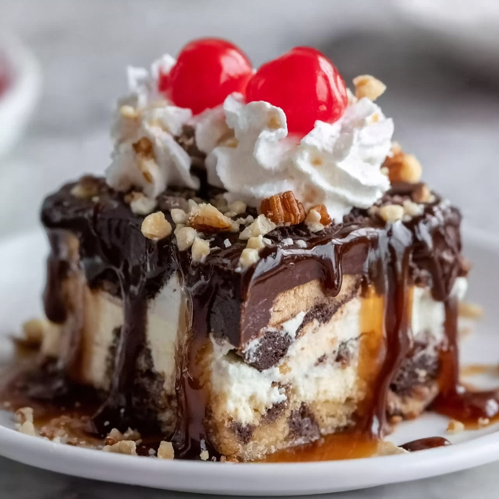 Ultimate English Brownie Sundae Recipe - Recipe Image