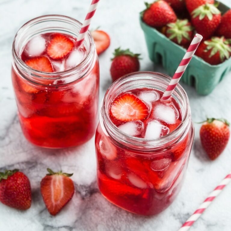 Southern Strawberry Sweet Iced Tea Recipe