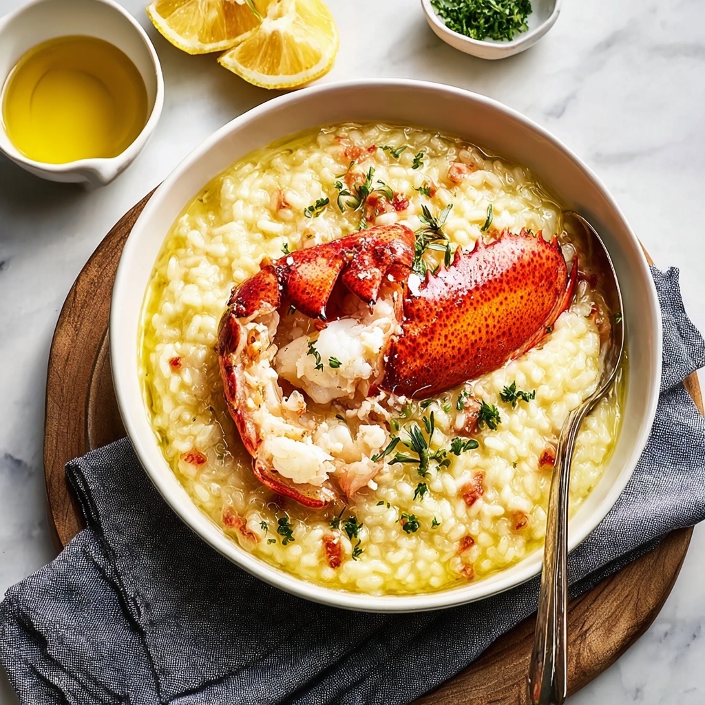 Butter Poached Lobster Risotto Bliss Recipe - Recipe Image