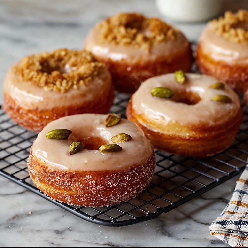 Chai Custard Donuts: A Dreamy Twist on Classic Flavors Recipe - Recipe Image