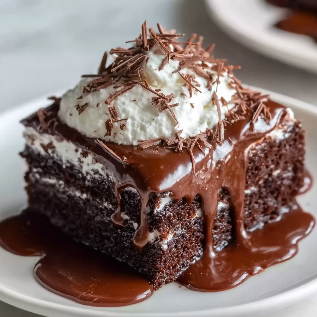Hot Fudge Chocolate Pudding Cake Recipe - Recipe Image
