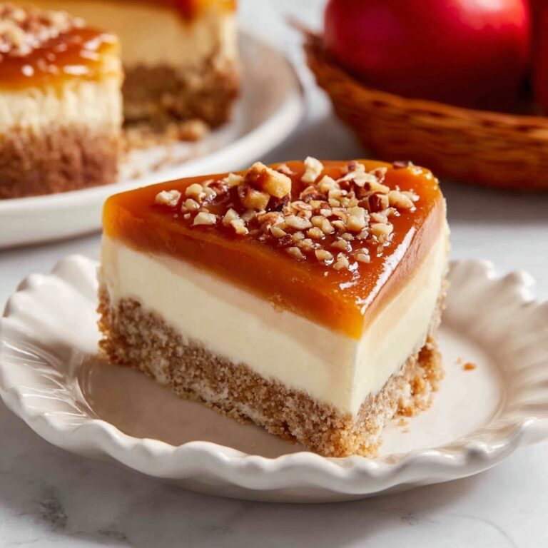 Apple Gooey Butter Cake with Salted Caramel Recipe