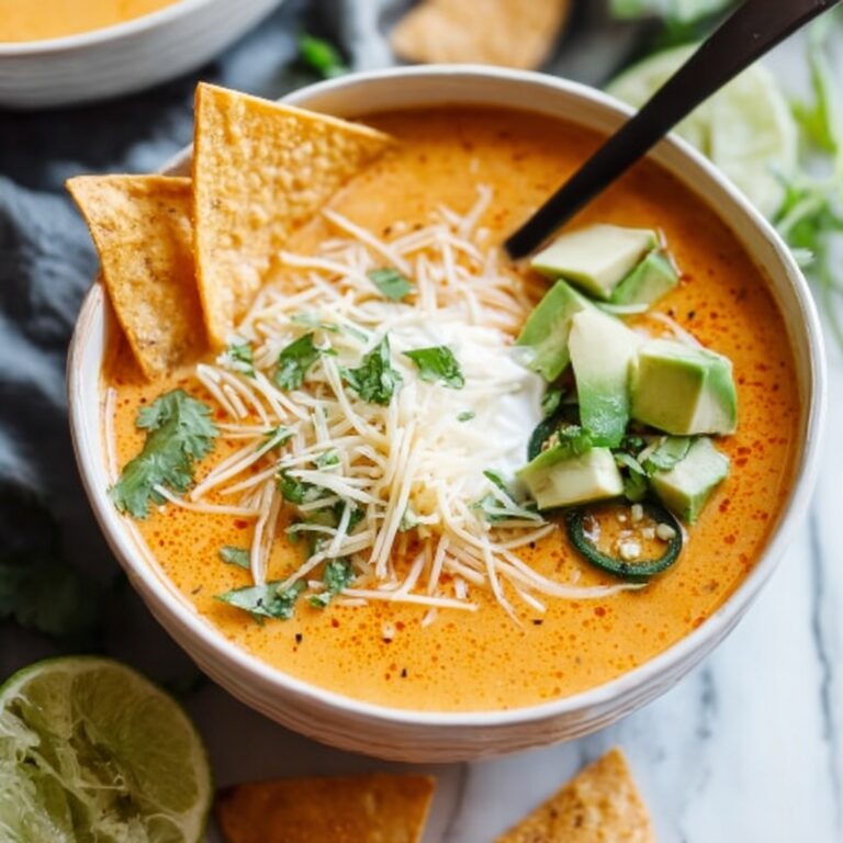 Easy Mexican Chicken Tortilla Soup Recipe