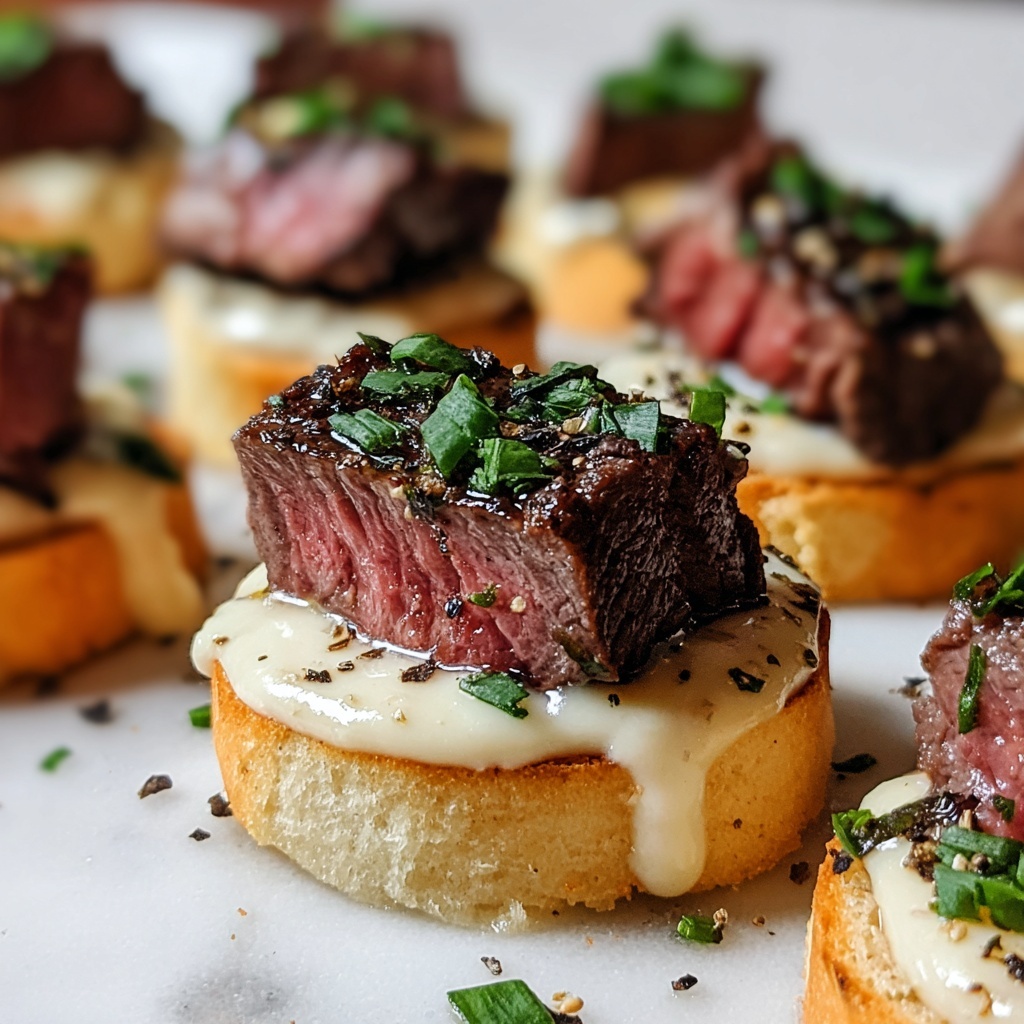 Steak Crostini Recipe - Recipe Image