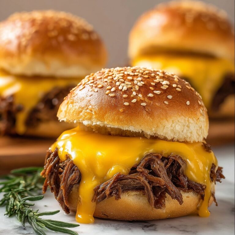 Beef Cheddar Sandwiches Recipe