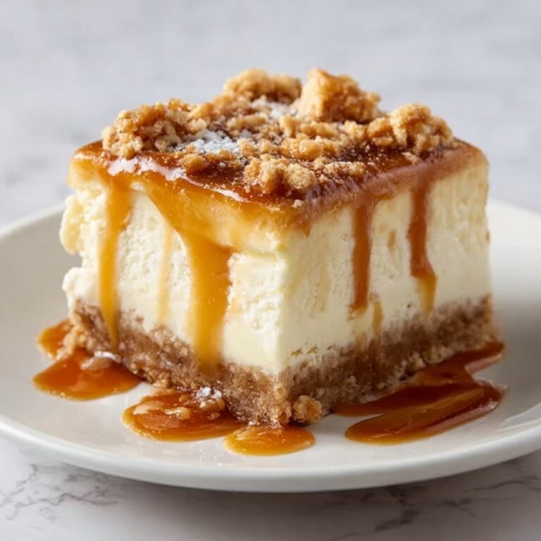 Caramel Apple Cheesecake Bars Recipe