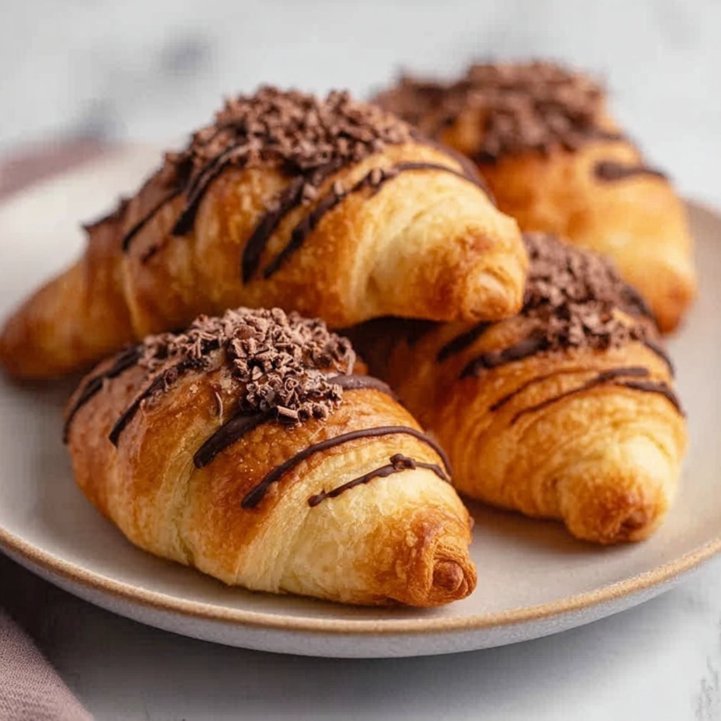 Chocolate Crescent Rolls with Optional Fruit, Nuts, and Spices Recipe - Recipe Image