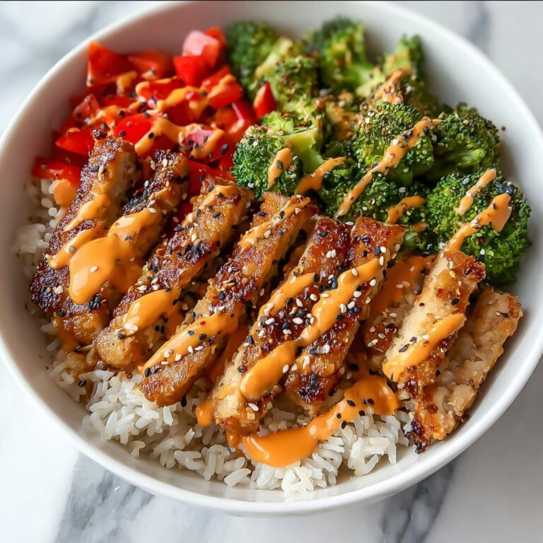 Sticky Chicken Rice Bowls Recipe