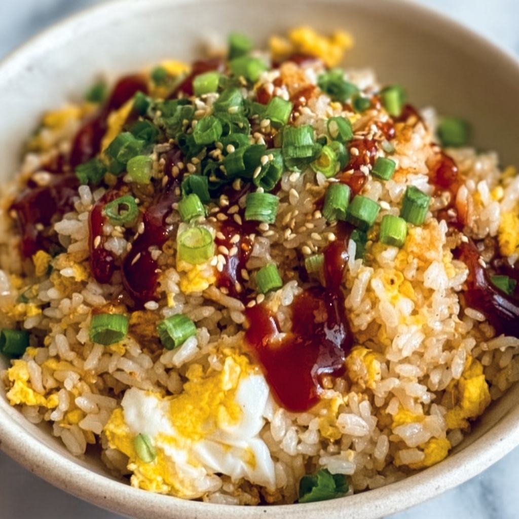 Spicy Egg Fried Rice Recipe - Recipe Image
