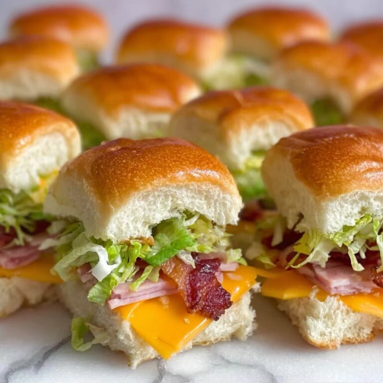 Chopped Club Sliders Bites Recipe