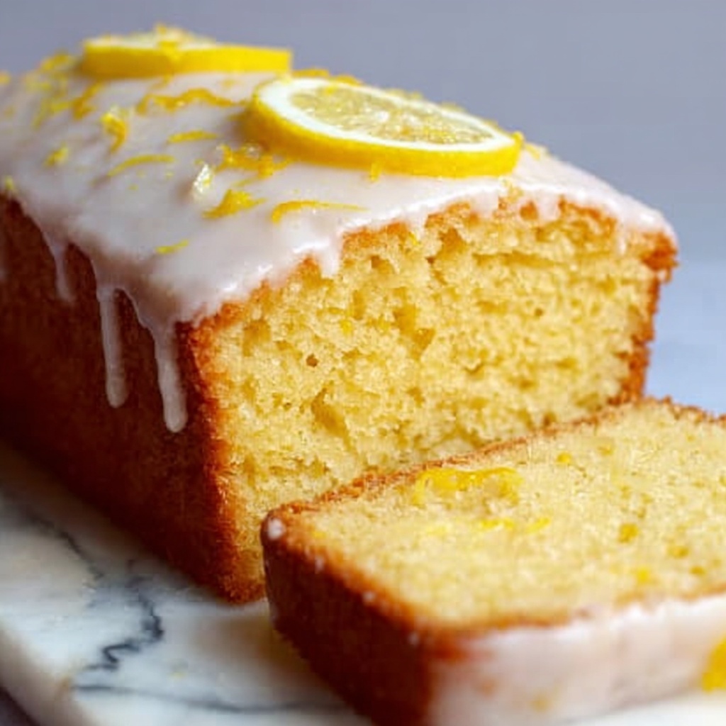 Keto Lemon Bread Recipe - Recipe Image