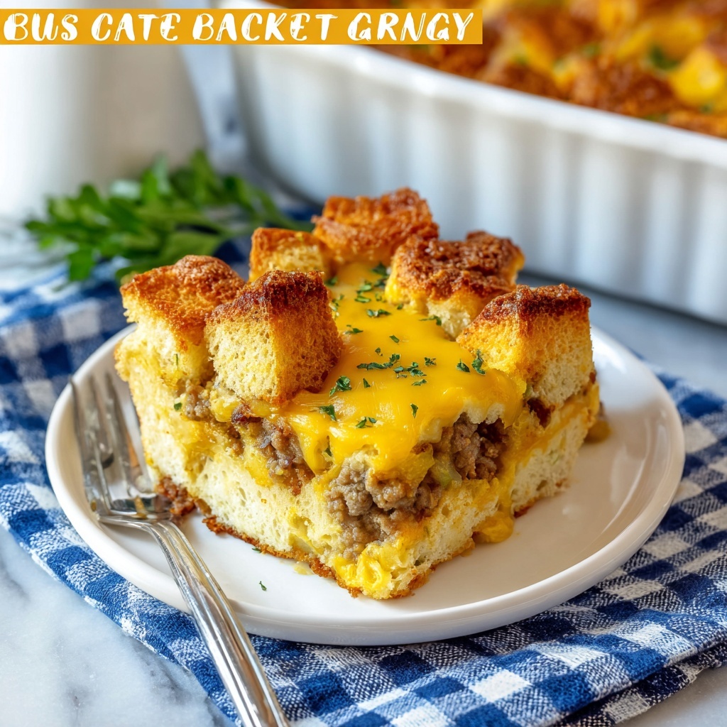 Sausage Gravy Breakfast Bake Recipe - Recipe Image