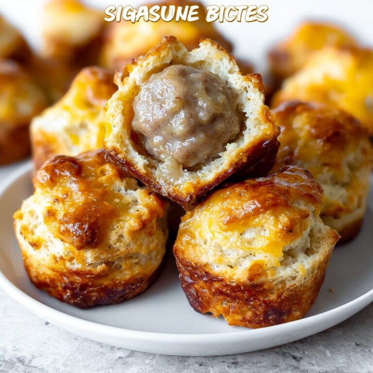 Sausage Biscuit Bites Recipe