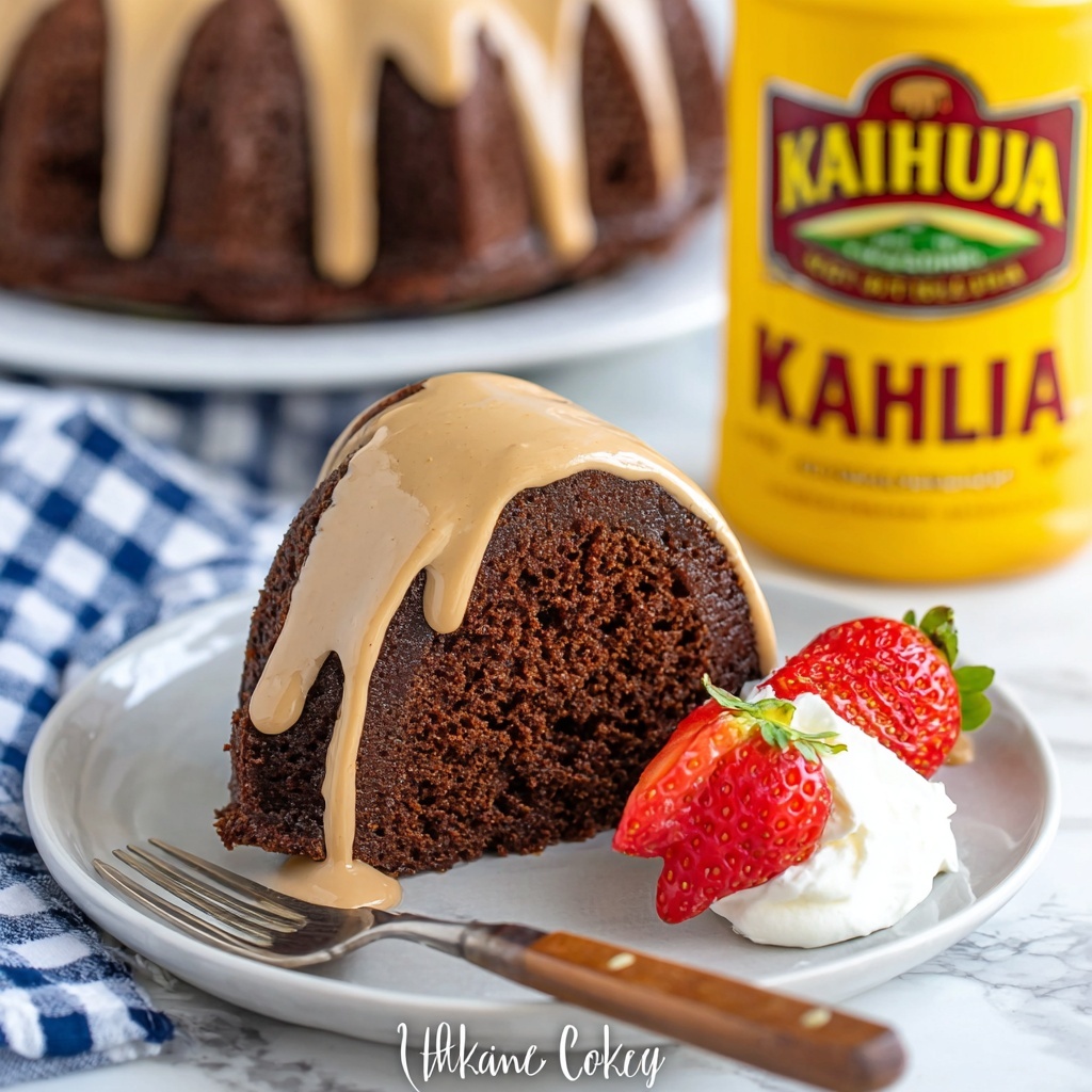Chocolate Kahlúa Cake Recipe - Recipe Image