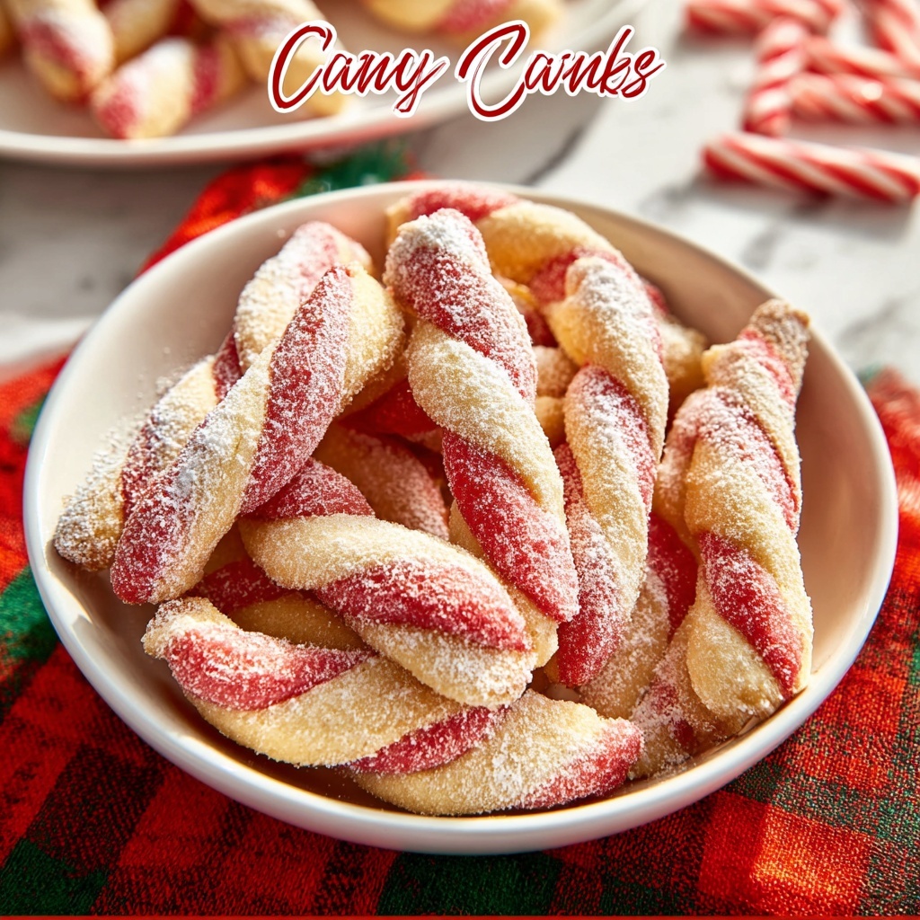 Candy Cane Cookies Recipe - Recipe Image