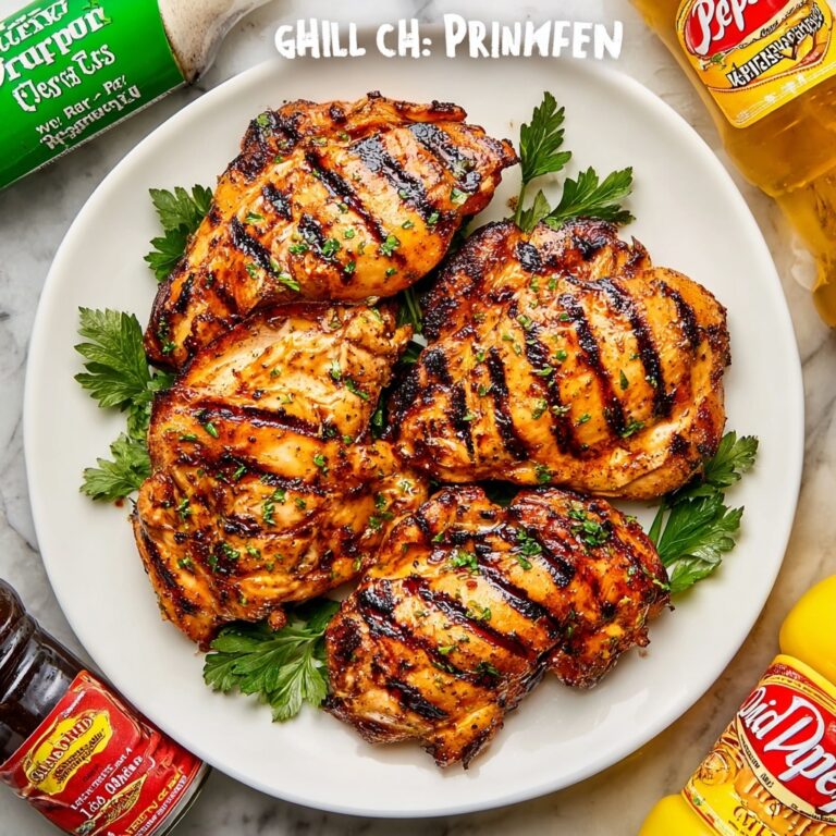 Dr. Pepper Grilled Chicken Recipe