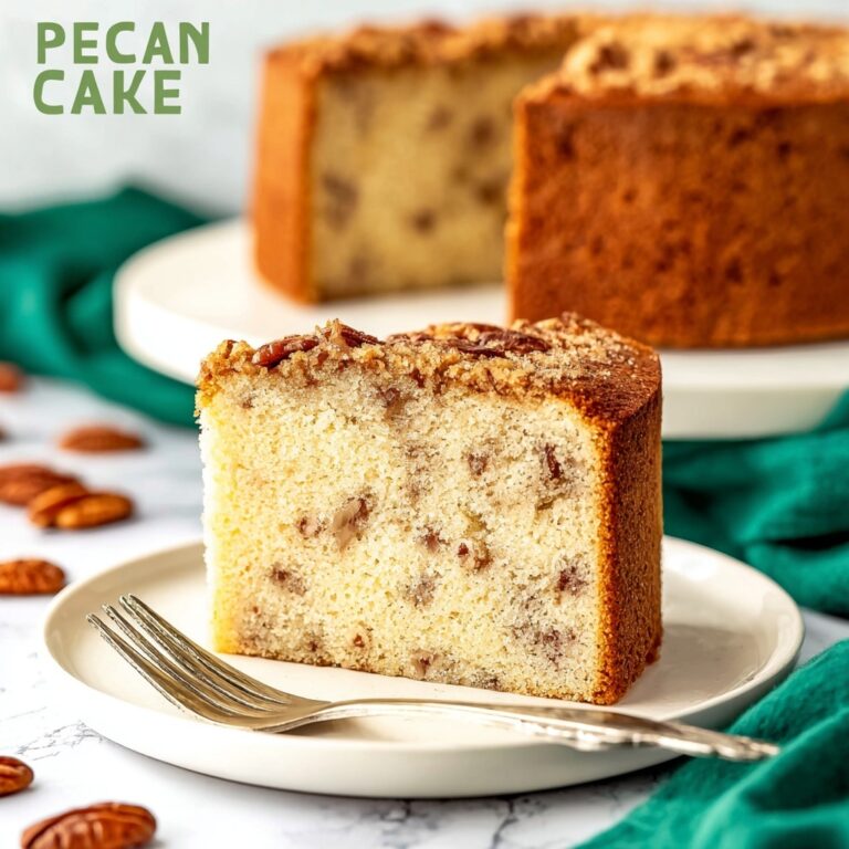 Pecan Pound Cake Recipe
