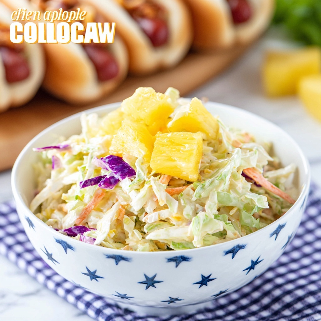 Pineapple Coleslaw Recipe - Recipe Image