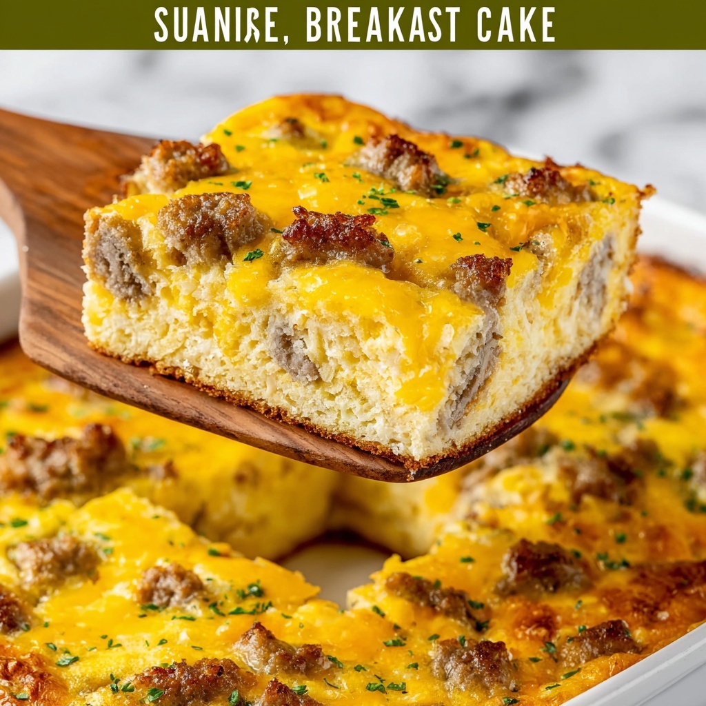 Sausage and Cheese Breakfast Bake Recipe - Recipe Image