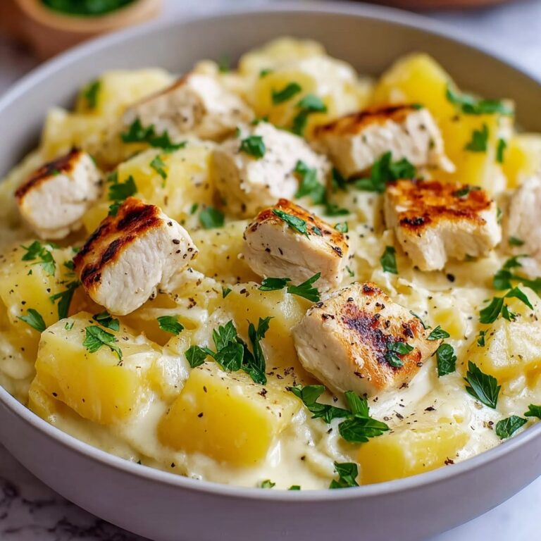 Chicken Alfredo Spaghetti Squash Casserole Recipe