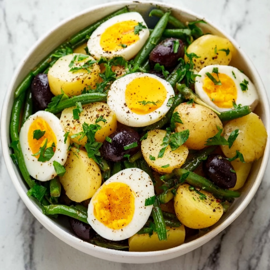 French-Style Potato and Green Bean Salad Recipe - Recipe Image