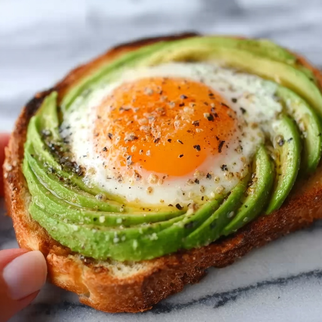 Creamy Avocado Toast with a Kick Recipe - Recipe Image