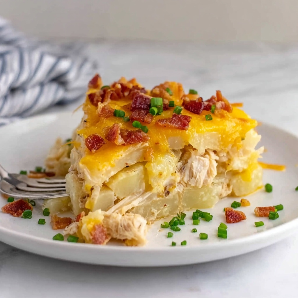 Loaded Potato Ranch Chicken Casserole Recipe - Recipe Image