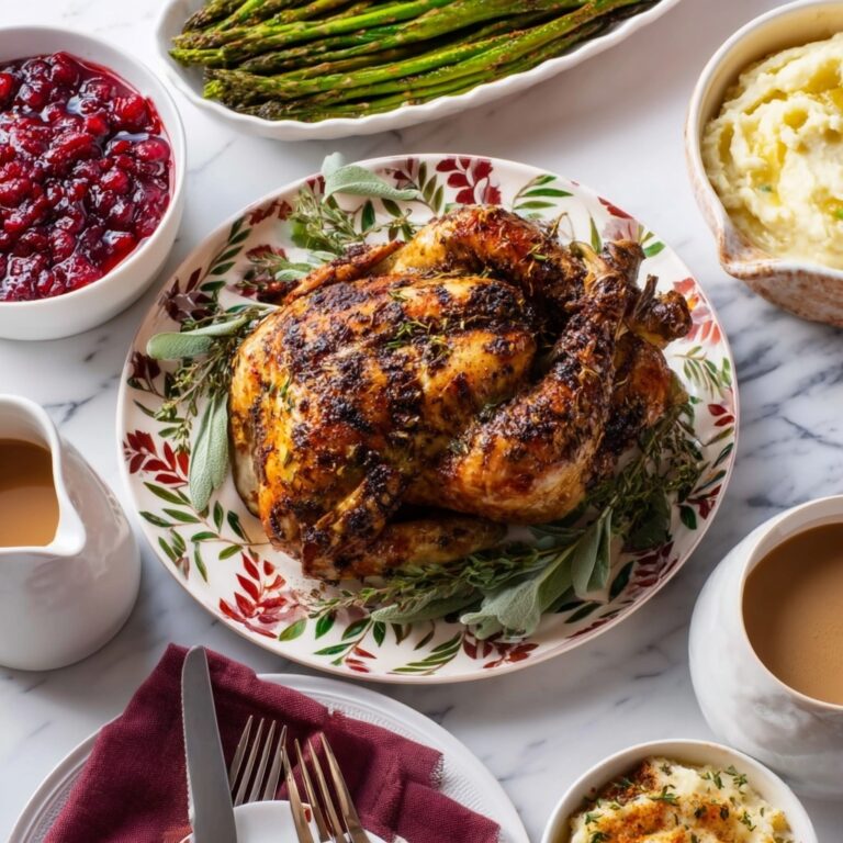 Apple Cider Glazed Turkey with Perfect Gravy Recipe