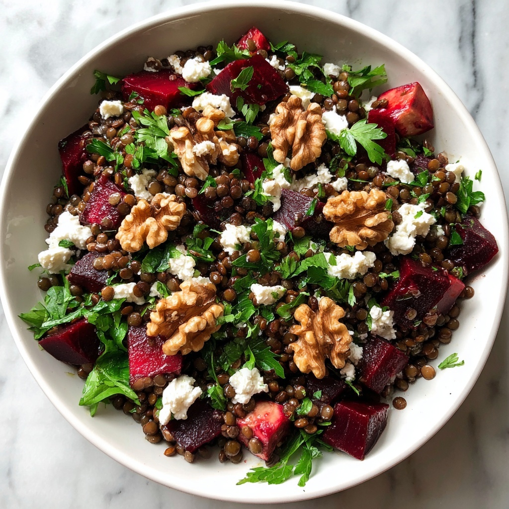 Beet Lentil Salad: Easy Recipe for a Healthy Delight Recipe - Recipe Image
