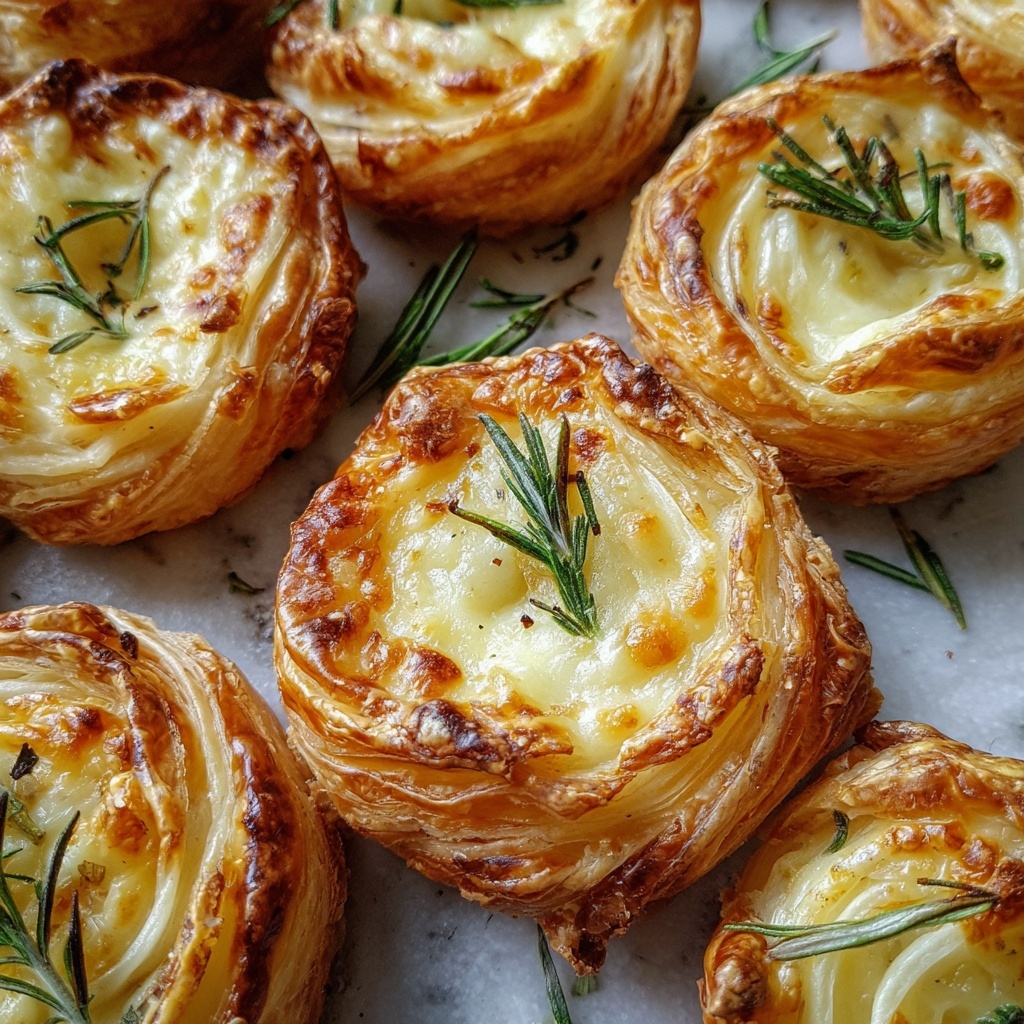 Brie and Jam Puff Pastry Bites Recipe - Recipe Image