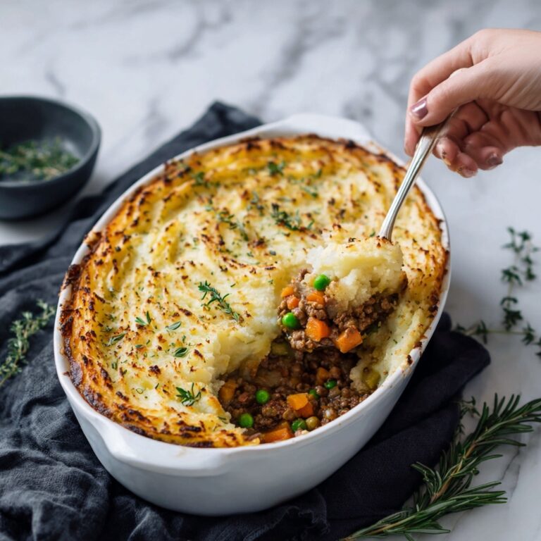 Sweet Potato Lentil Shepherd’s Pie Recipe