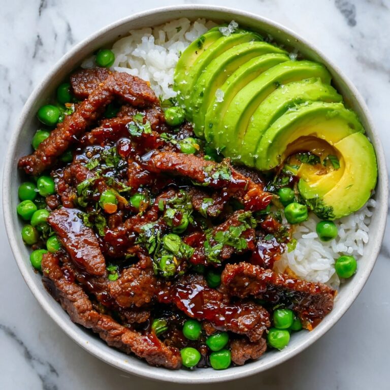 Steak Avocado Rice Bowl with Cherry Tomatoes, Corn, and Feta Recipe
