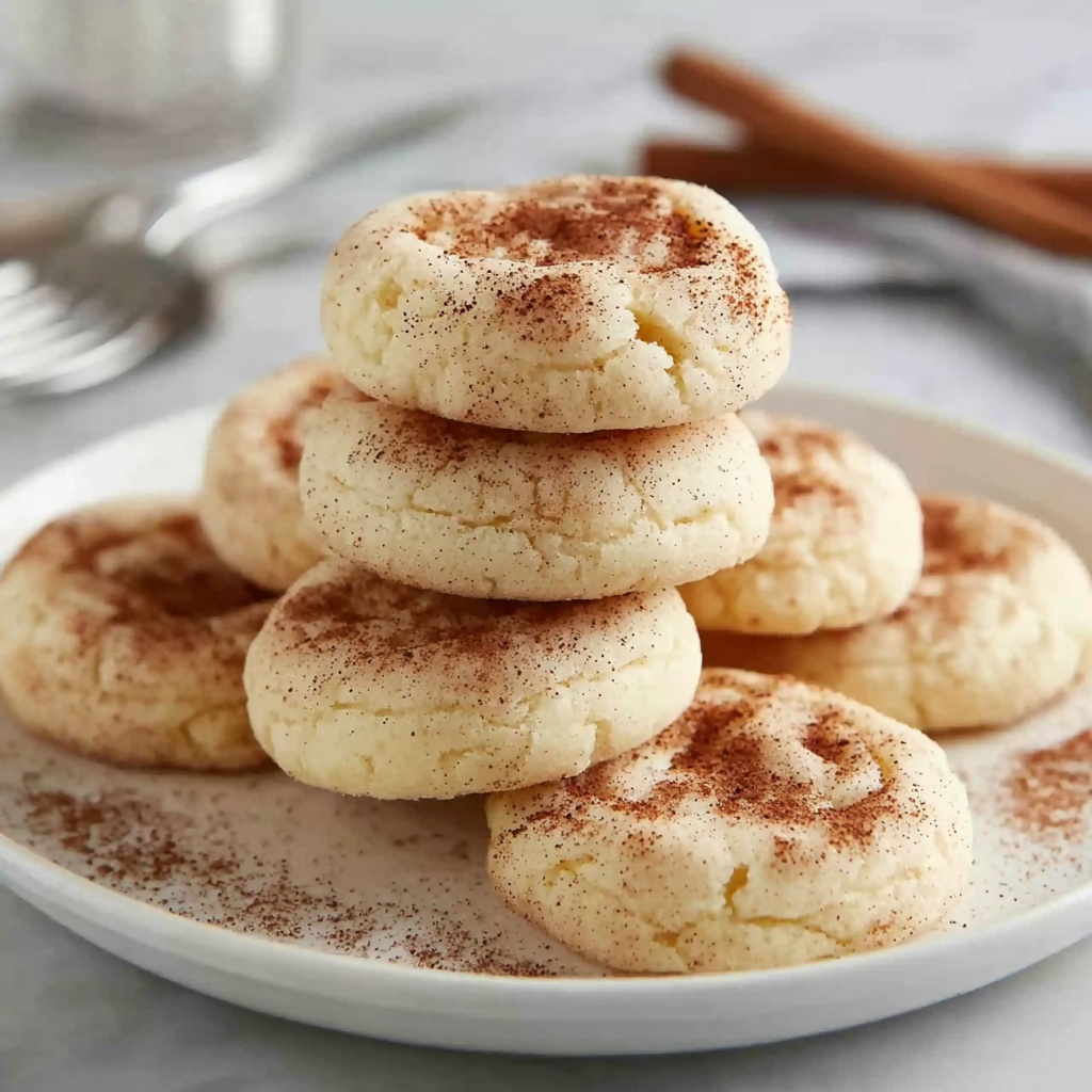 Cinnamon Cream Cheese Cookies Recipe - Recipe Image