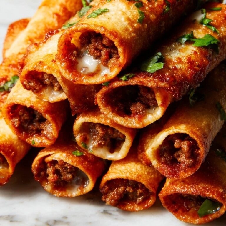 Crispy Jalapeño Popper Beef Taquitos Recipe