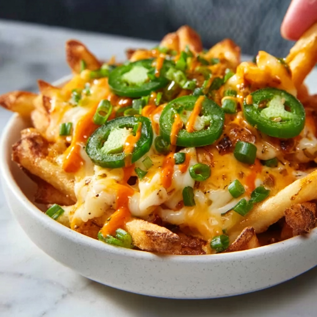 Philly Cheesesteak Loaded Fries Recipe - Recipe Image