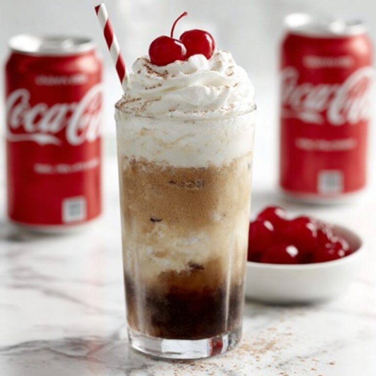 Fluffy Coke Root Beer Float Recipe