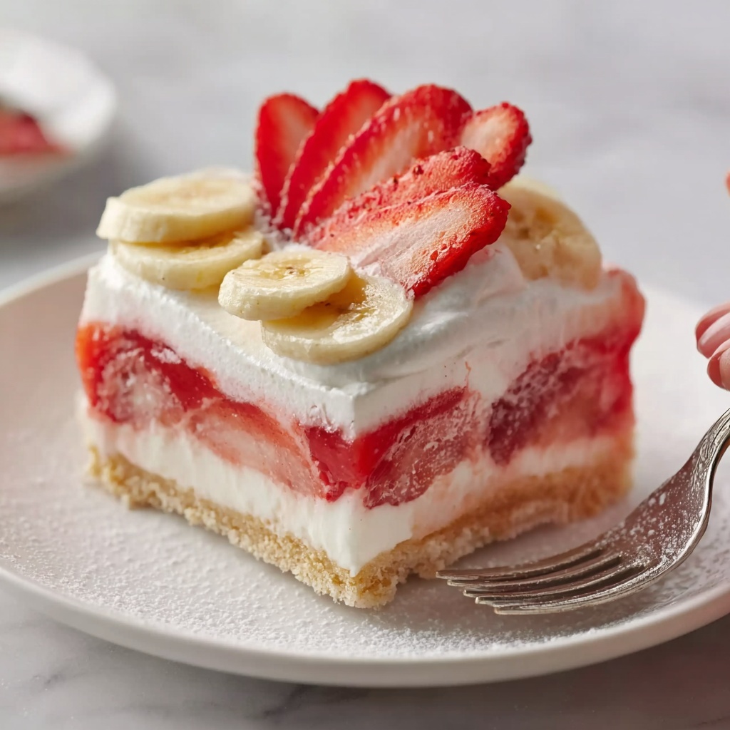 Strawberry Banana Cream Delight Recipe - Recipe Image