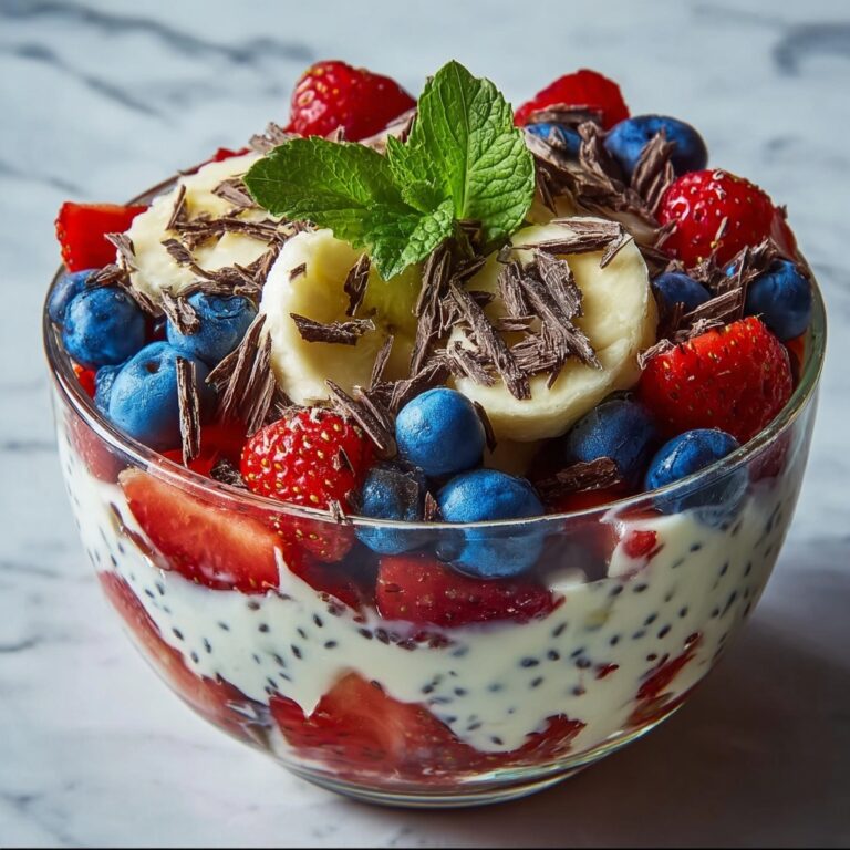 Red White and Blue Cheesecake Salad Recipe