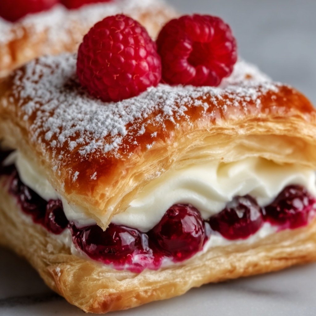 Cream Cheese and Berry Danish Pastries Recipe - Recipe Image