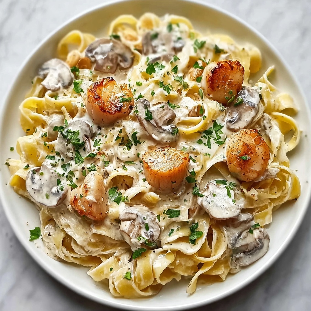 Creamy Chicken and Mushroom Pasta Recipe - Recipe Image