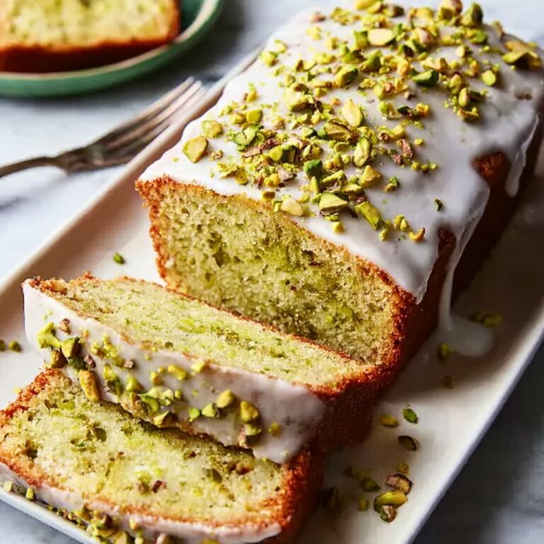 Pistachio Lemon Breakfast Bread Recipe